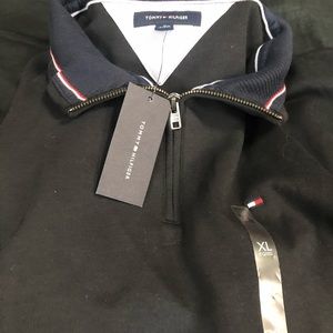 tommy hilfiger 3/4 zip men’s XL